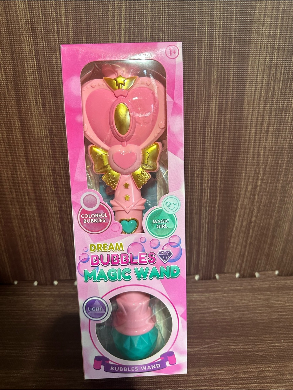 Dream Bubbles Magic Wand - Pink Bubble Toy